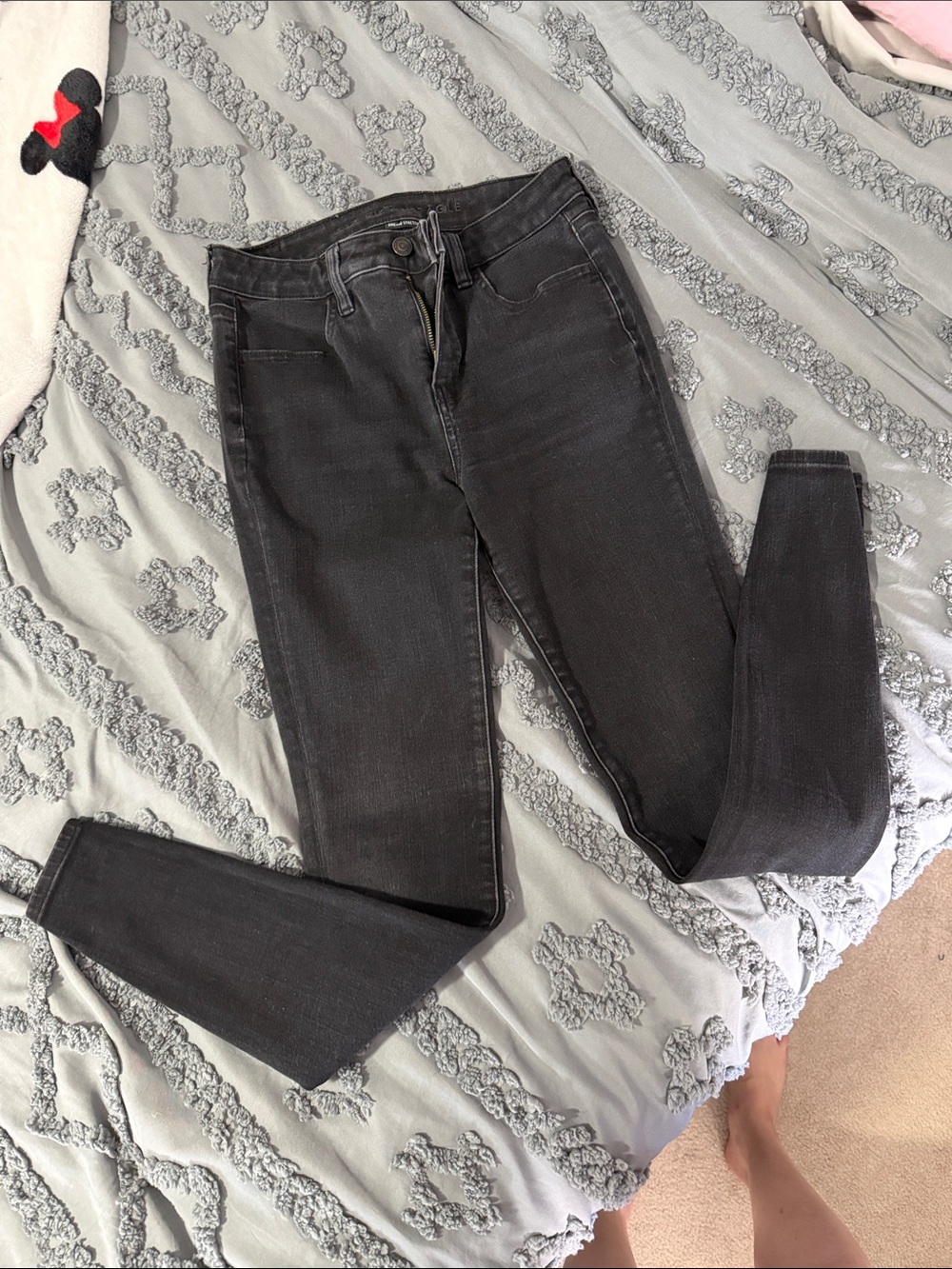 American Eagle Black High-Rise Skinny Women’s Jeans